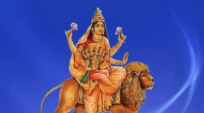 Yellow Is The Colour For 5th Day Of Navratra. Chant Maa Skandmata Mantra Today Maa Skandmata