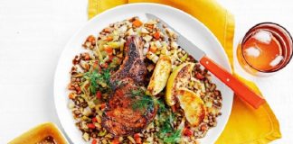 7 Christmas Recipes And Treats To Prepare At Home Balsamic - Glazed Pork With Lentils
