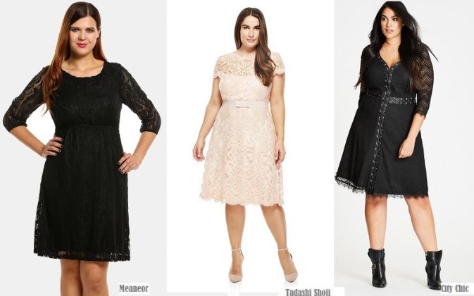 A-line dresses plus size