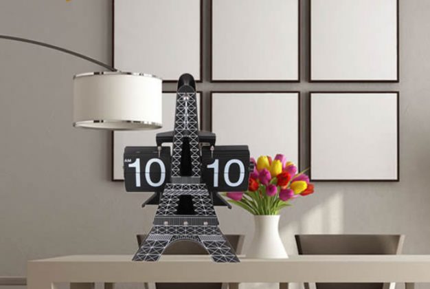 Eiffel Tower Flip Clock