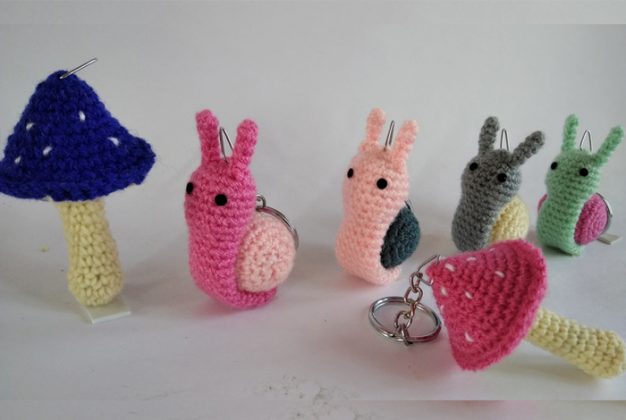 Snail Key Chains