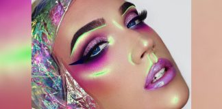 If Something Is Catching Up Like Fire, It Is Holographic Makeup! Make-up
