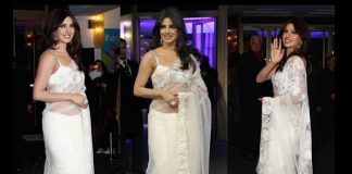 White Is Always Right – Here Is Why priyanka in white saree