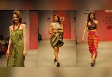 A Glimpse Of Chic Textile Style From India Runway Week Season 8 Gestures by Kriti