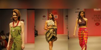 A Glimpse Of Chic Textile Style From India Runway Week Season 8 Gestures by Kriti