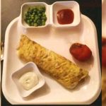 Peppary Chicken Omlette Rolled